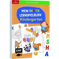 Mein bunter Lernspielblock – Kindergarten: Erste Buchstaben von Edition Michael Fischer / EMF Verlag