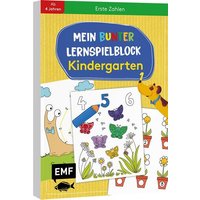 Mein bunter Lernspielblock – Kindergarten: Erste Zahlen von Edition Michael Fischer / EMF Verlag
