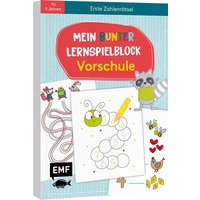 Mein bunter Lernspielblock – Vorschule: Erste Zahlenrätsel von Edition Michael Fischer / EMF Verlag
