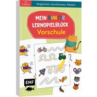 Mein bunter Lernspielblock – Vorschule: Vergleichen, Kombinieren, Rätseln von Edition Michael Fischer / EMF Verlag