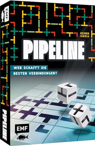 Würfelspiel: Pipeline – Wer schafft die besten Verbindungen?: Für 1-6 Personen von 8 bis 99 Jahren von Edition Michael Fischer / EMF Verlag
