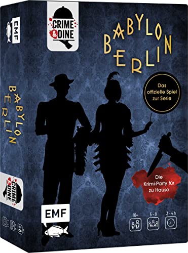 Crime & Dine – Das Krimi-Dinner-Set: Babylon Berlin – Das offizielle Spiel zur Serie!: Krimi-Party für zu Hause mit Rollenheften, Lageplan, Hinweisen, Rezepten, Kostümideen und mehr: Für 5–8 Personen von Edition Michael Fischer GmbH