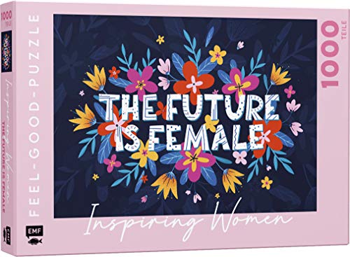 Edition Michael Fischer GmbH Feel-Good-Puzzle 1000 Teile – Inspiring Women: The Future is Female von Edition Michael Fischer GmbH