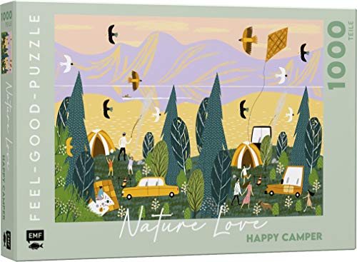 Feel-Good-Puzzle 1000 Teile – Nature Love: Happy Camper von Edition Michael Fischer GmbH