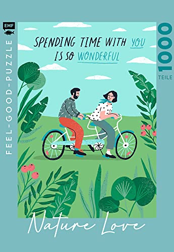 Edition Michael Fischer GmbH Feel-Good-Puzzle 1000 Teile – Nature Love: Spending time with You is so Wonderful von Edition Michael Fischer GmbH