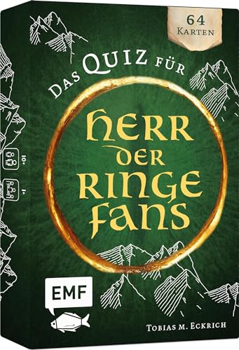 Kartenspiel: Das inoffizielle Quiz für Herr der Ringe-Fans: Mit über 120 fantastischen Quizfragen von Edition Michael Fischer GmbH