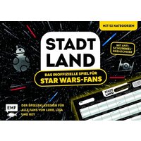 Stadt, Land, das inoffizielle Spiel für Star Wars-Fans – Der Spieleklassiker für alle Fans von Luke, Leia und Rey Stadt, Land, das inoffizielle Spiel für Star Wars-Fans – Der Spieleklassiker für alle Fans von Luke, Leia und Rey von Edition Michael Fischer GmbH