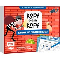 Der ultimative Spielblock: Kopf gegen Kopf - Schnapp die Einbrecherbande! von Edition Michael Fischer