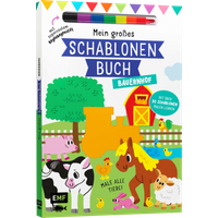 EDITION MICHAEL FISCHER 330/93233 Mein großes Schablonen-Buch - Bauernhof EDITION MICHAEL FISCHER 330/93233 Mein großes Schablonen-Buch - Bauernhof von Edition Michael Fischer