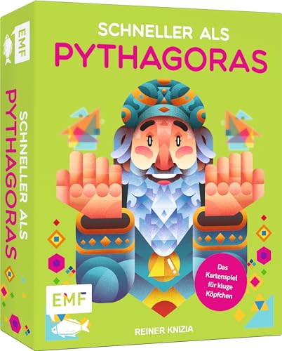 Edition Michael Fischer Kartenspiel: Schneller als Pythagoras, Das Rasante Spiel für Kluge Köpfchen Von 9 Bis 109 Jahren Edition Michael Fischer Kartenspiel: Schneller als Pythagoras, Das Rasante Spiel für Kluge Köpfchen Von 9 Bis 109 Jahren von Edition Michael Fischer