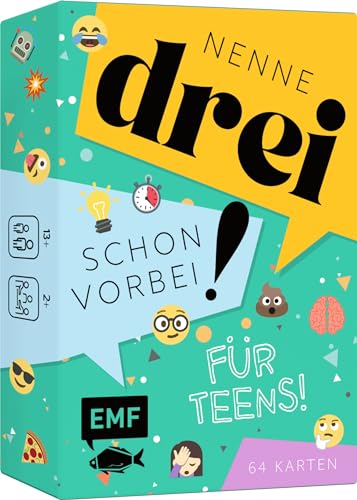 Edition Michael Fischer Kartenspiel: Nenne DREI – Schon vorbei! ... für Teens! Edition Michael Fischer Kartenspiel: Nenne DREI – Schon vorbei! ... für Teens! von Edition Michael Fischer