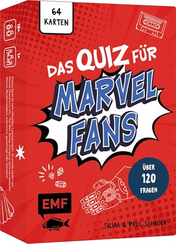 Edition Michael Fischer Kartenspiel: Das inoffizielle Quiz für Marvel-Fans. Mit über 120 starken Fragen für alle Superheld*innen-Fans von Edition Michael Fischer