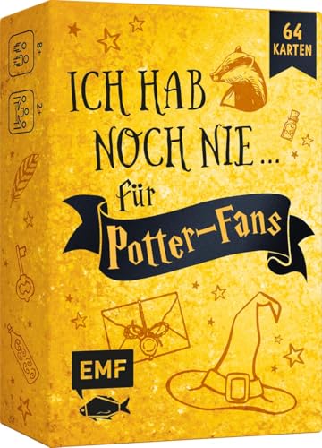 Edition Michael Fischer Kartenspiel: Ich hab noch nie ... für Harry Potter-Fans. Der Spieleklassiker mit über 60 magischen Karten – ab 8 Jahren von Edition Michael Fischer