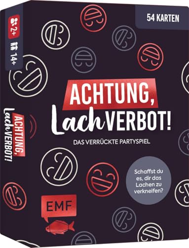 Edition Michael Fischer Kartenspiel: LOL – Achtung Lachverbot! Das verrückte Partyspiel. 5 Spiele in Einer Box: Witze & Scherzfragen, Aktionen, Verrückte Regeln, Wer würde eher? und Bühne frei! Edition Michael Fischer Kartenspiel: LOL – Achtung Lachverbot! Das verrückte Partyspiel. 5 Spiele in Einer Box: Witze & Scherzfragen, Aktionen, Verrückte Regeln, Wer würde eher? und Bühne frei! von Edition Michael Fischer