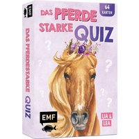 Kartenspiel: Das pferdestarke Quiz von den beliebten Social-Media-Stars Lia und Lea - # ponylife von Edition Michael Fischer