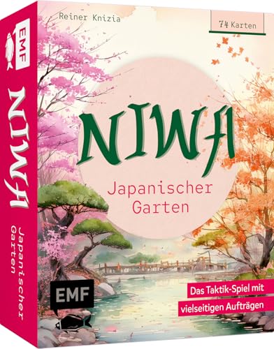 Kartenspiel: Niwa – Japanischer Garten: Das Taktik-Spiel mit vielseitigen Aufträgen. Für 2-6 Personen ab 8 Jahren von Edition Michael Fischer