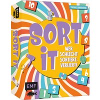Kartenspiel: Sort it – Wer schlecht sortiert, verliert! von Edition Michael Fischer