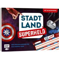 Stadt, Land, Superheld - Der Spieleklassiker für alle Marvel-Fans von Edition Michael Fischer