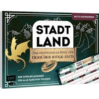 Stadt, Land, das inoffizielle Spiel für Herr der Ringe-Fans - Der Spieleklassiker für alle Fans von Tolkien von EMF Edition Michael Fischer