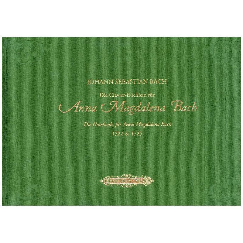 Die Clavier-Büchlein für Anna Magdalena Bach, 1722 & 1725, für Klavier, teilweise mit Gesang von Edition Peters