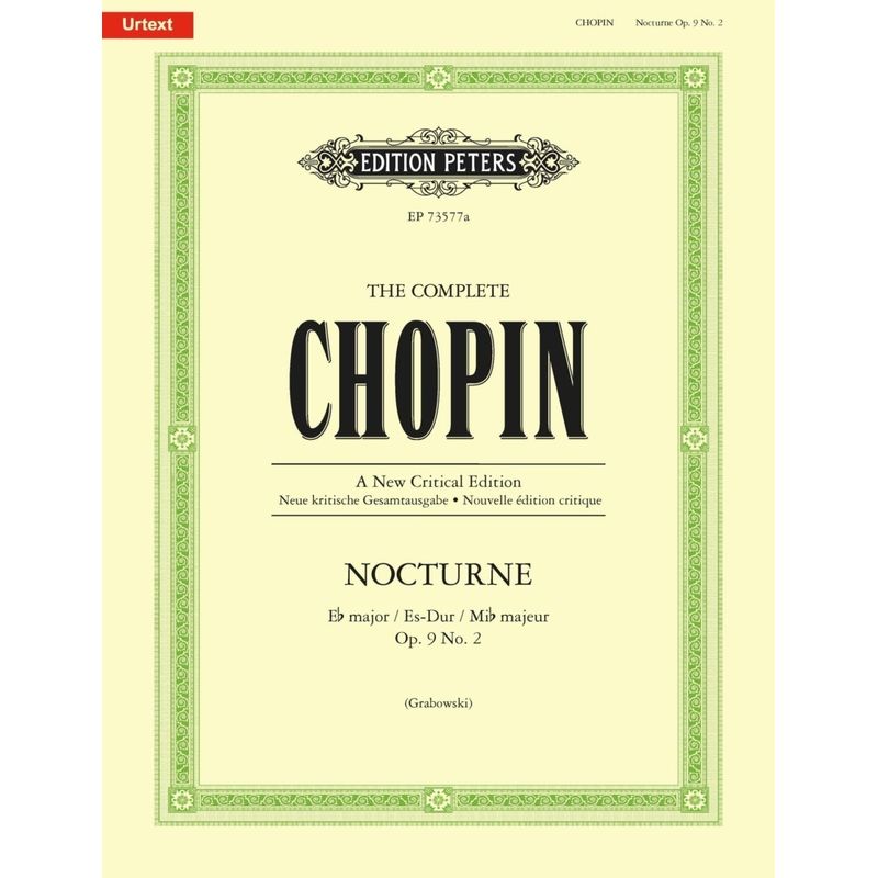 Nocturne Es-Dur op. 9 Nr. 2 (mit Varianten) von Edition Peters