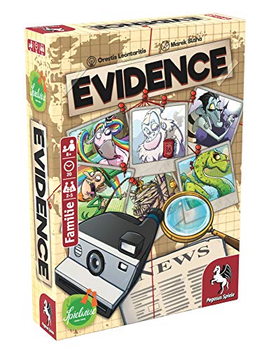 Pegasus Spiele 18333G - Evidence (Edition Spielwiese) von Pegasus Spiele