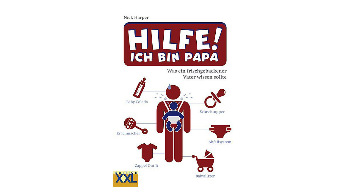 Buch - Hilfe! Ich bin Papa Buch - Hilfe! Ich bin Papa von Edition XXl Verlag