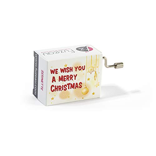 Editions Fuzeau 0 WE Wish You A Merry Christmas Spritze - Spinnentop - Musicalbox - Weihnachten - All Ages - 1 Stk von Editions Fuzeau