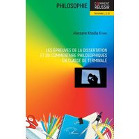 Les épreuves de la dissertation et du commentaire philosophiques en classe de terminale von Editions L'Harmattan