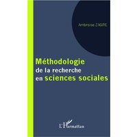 Méthodologie de la recherche en sciences sociales von Editions L'Harmattan