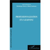 Professionnalisation et e-learning von Editions L'Harmattan