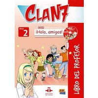Clan 7 Con ¡Hola, Amigos! Level 2 Libro del Profesor + CD + CD-ROM von Editorial Edinumen