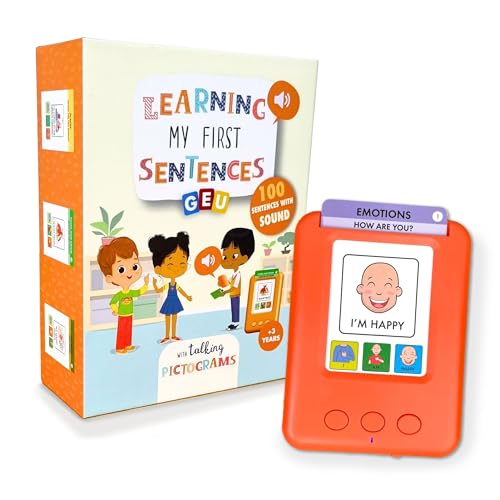 Englische sprechende Karten mit Piktogrammen | Englische sprechende Flash-Karten | Sprachstimulation und Unterstützung für Sprachenlernen | Learning my First Sentences Editorial GEU Englische sprechende Karten mit Piktogrammen | Englische sprechende Flash-Karten | Sprachstimulation und Unterstützung für Sprachenlernen | Learning my First Sentences Editorial GEU von Editorial GEU