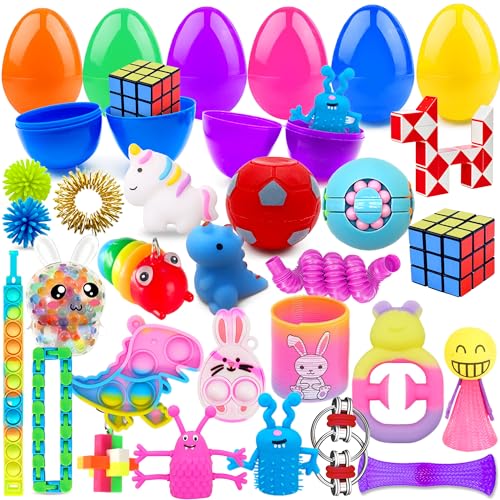 Edmirfun Vorgefüllte Ostereier Gefüllt,Ostereier Plastik,Kinder Überraschungsei mit Fidget Toys,Ostereier Zum Befüllen,Osterdeko,Ostern Partyzubehör,Ostereiersuche Spiel,Ostergeschenke Kinder Edmirfun Vorgefüllte Ostereier Gefüllt,Ostereier Plastik,Kinder Überraschungsei mit Fidget Toys,Ostereier Zum Befüllen,Osterdeko,Ostern Partyzubehör,Ostereiersuche Spiel,Ostergeschenke Kinder von Edmirfun