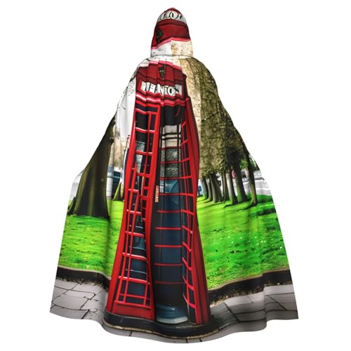 EdsfFehs Britischer Halloween-Umhang mit Kapuze und britischem Aufdruck für Halloween, Cosplay, Party, Karneval, Themenveranstaltungen EdsfFehs Britischer Halloween-Umhang mit Kapuze und britischem Aufdruck für Halloween, Cosplay, Party, Karneval, Themenveranstaltungen von EdsfFehs