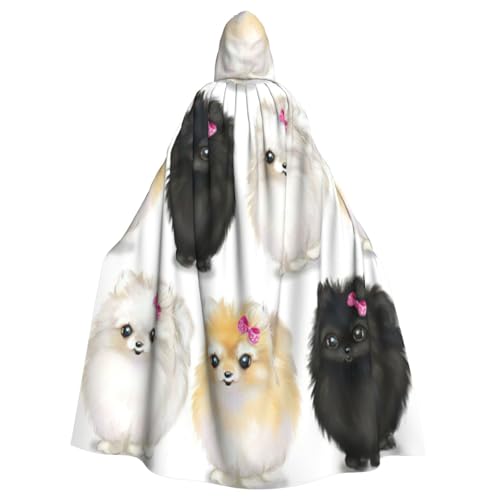 EdsfFehs Halloween-Umhang mit Kapuze und Zwergspitzen, Unisex, Cosplay-Kostüm für Party, Karneval, Themenveranstaltungen EdsfFehs Halloween-Umhang mit Kapuze und Zwergspitzen, Unisex, Cosplay-Kostüm für Party, Karneval, Themenveranstaltungen von EdsfFehs