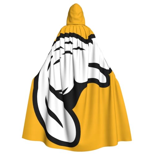 EdsfFehs Schwarzer Halloween-Umhang mit Biber-Druck, Cosplay-Kostüm für Party, Karneval, Themenveranstaltungen EdsfFehs Schwarzer Halloween-Umhang mit Biber-Druck, Cosplay-Kostüm für Party, Karneval, Themenveranstaltungen von EdsfFehs