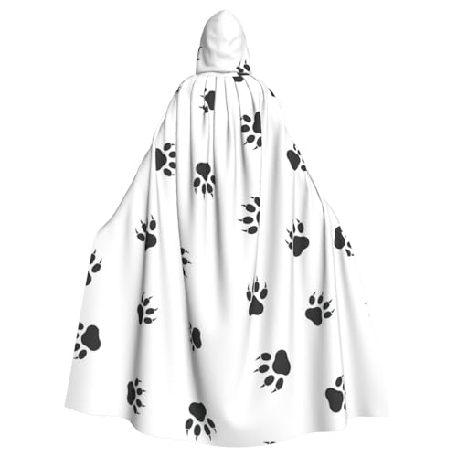EdsfFehs Unisex Halloweenumhang mit Bärentatzenabdruck, Cosplay-Kostüm für Party, Karneval, Themenveranstaltungen EdsfFehs Unisex Halloweenumhang mit Bärentatzenabdruck, Cosplay-Kostüm für Party, Karneval, Themenveranstaltungen von EdsfFehs