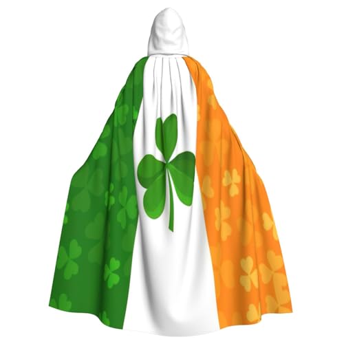 EdsfFehs Unisex Irische Flagge, Halloween-Umhang, Cosplay-Kostüm für Party, Karneval, Themenveranstaltungen EdsfFehs Unisex Irische Flagge, Halloween-Umhang, Cosplay-Kostüm für Party, Karneval, Themenveranstaltungen von EdsfFehs