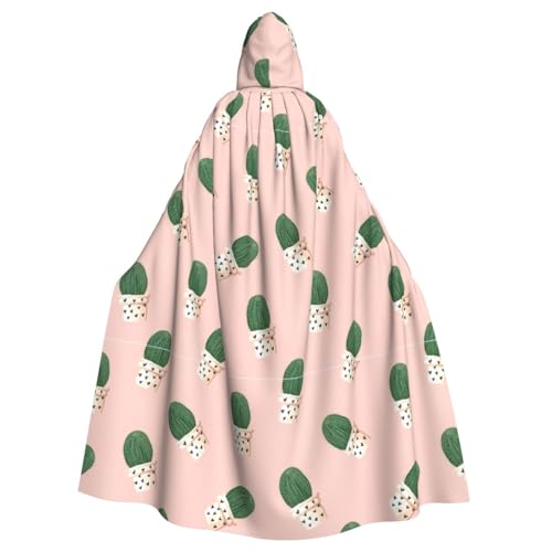 EdsfFehs Unisex-Kaktusaufdruck, Halloween-Umhang, Cosplay-Kostüm für Party, Karneval, Themenveranstaltungen EdsfFehs Unisex-Kaktusaufdruck, Halloween-Umhang, Cosplay-Kostüm für Party, Karneval, Themenveranstaltungen von EdsfFehs
