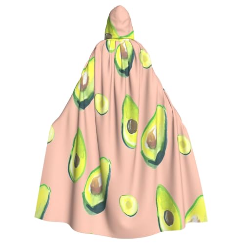 EdsfFehs Unisex-Kostüm, Motiv: viele Avocado-Bilder, mit Kapuze, Halloween-Umhang, Cosplay-Kostüm für Party, Karneval, Themenveranstaltungen EdsfFehs Unisex-Kostüm, Motiv: viele Avocado-Bilder, mit Kapuze, Halloween-Umhang, Cosplay-Kostüm für Party, Karneval, Themenveranstaltungen von EdsfFehs