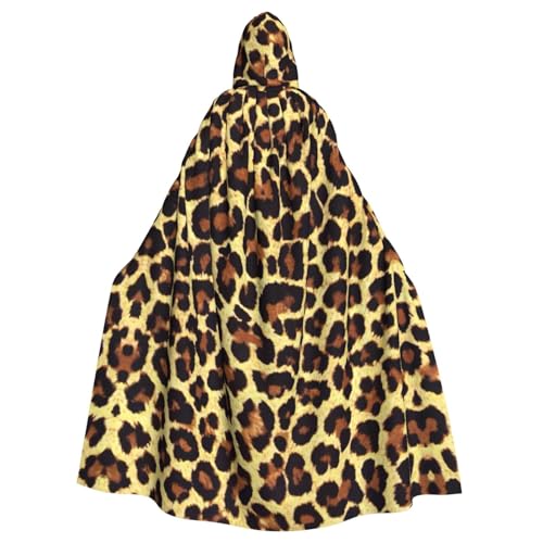 EdsfFehs Unisex-Kostüm mit Giraffen-Druck, mit Kapuze, Halloween-Umhang, Cosplay-Kostüm für Party, Karneval, Themenveranstaltungen von EdsfFehs