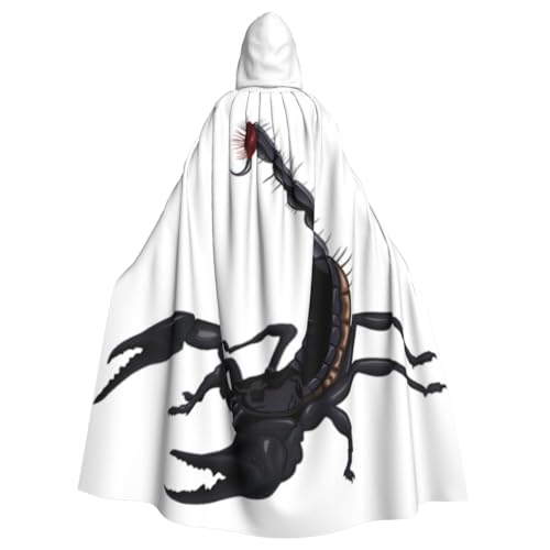 EdsfFehs Unisex-Skorpion-Aufdruck, Halloween-Umhang, Cosplay-Kostüm für Party, Karneval, Themenveranstaltungen EdsfFehs Unisex-Skorpion-Aufdruck, Halloween-Umhang, Cosplay-Kostüm für Party, Karneval, Themenveranstaltungen von EdsfFehs