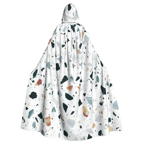 EdsfFehs Unisex Terrazzo-Marmor-Pastell-Druck, Halloween-Umhang, Cosplay-Kostüm für Party, Karneval, Themenveranstaltungen EdsfFehs Unisex Terrazzo-Marmor-Pastell-Druck, Halloween-Umhang, Cosplay-Kostüm für Party, Karneval, Themenveranstaltungen von EdsfFehs