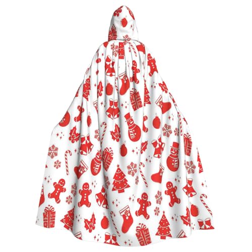 EdsfFehs Unisex-Weihnachtsdruck mit Kapuze, Halloween-Umhang, Cosplay-Kostüm für Party, Karneval, Themenveranstaltungen EdsfFehs Unisex-Weihnachtsdruck mit Kapuze, Halloween-Umhang, Cosplay-Kostüm für Party, Karneval, Themenveranstaltungen von EdsfFehs