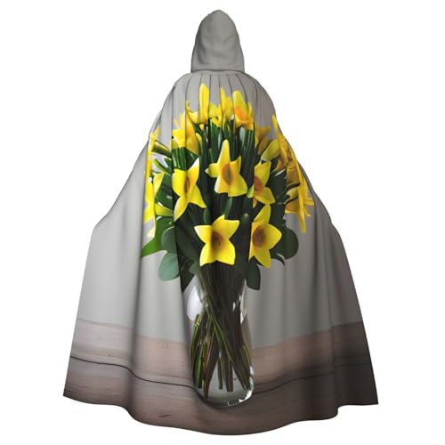 Unisex Narzissenstrauß mit Kapuze, Halloween-Umhang, Cosplay-Kostüm für Party, Karneval, Themenveranstaltungen Unisex Narzissenstrauß mit Kapuze, Halloween-Umhang, Cosplay-Kostüm für Party, Karneval, Themenveranstaltungen von EdsfFehs
