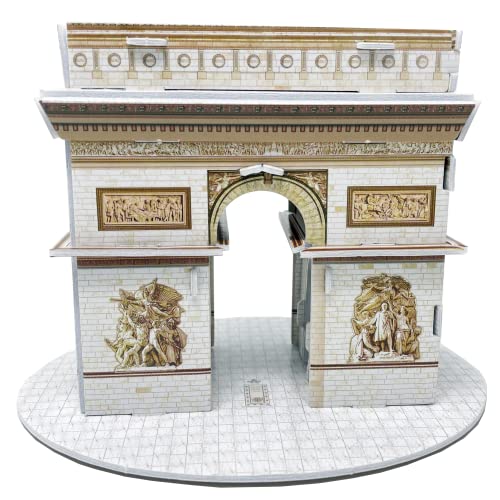 Berühmtes Gebäude, 3D-Puzzle (Arc De Triomphe) von Edu-Sci