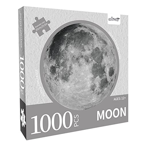 Edu-Sci Sonnensystem Planet Puzzle (Mond, 1000 Stück) von Edu-Sci