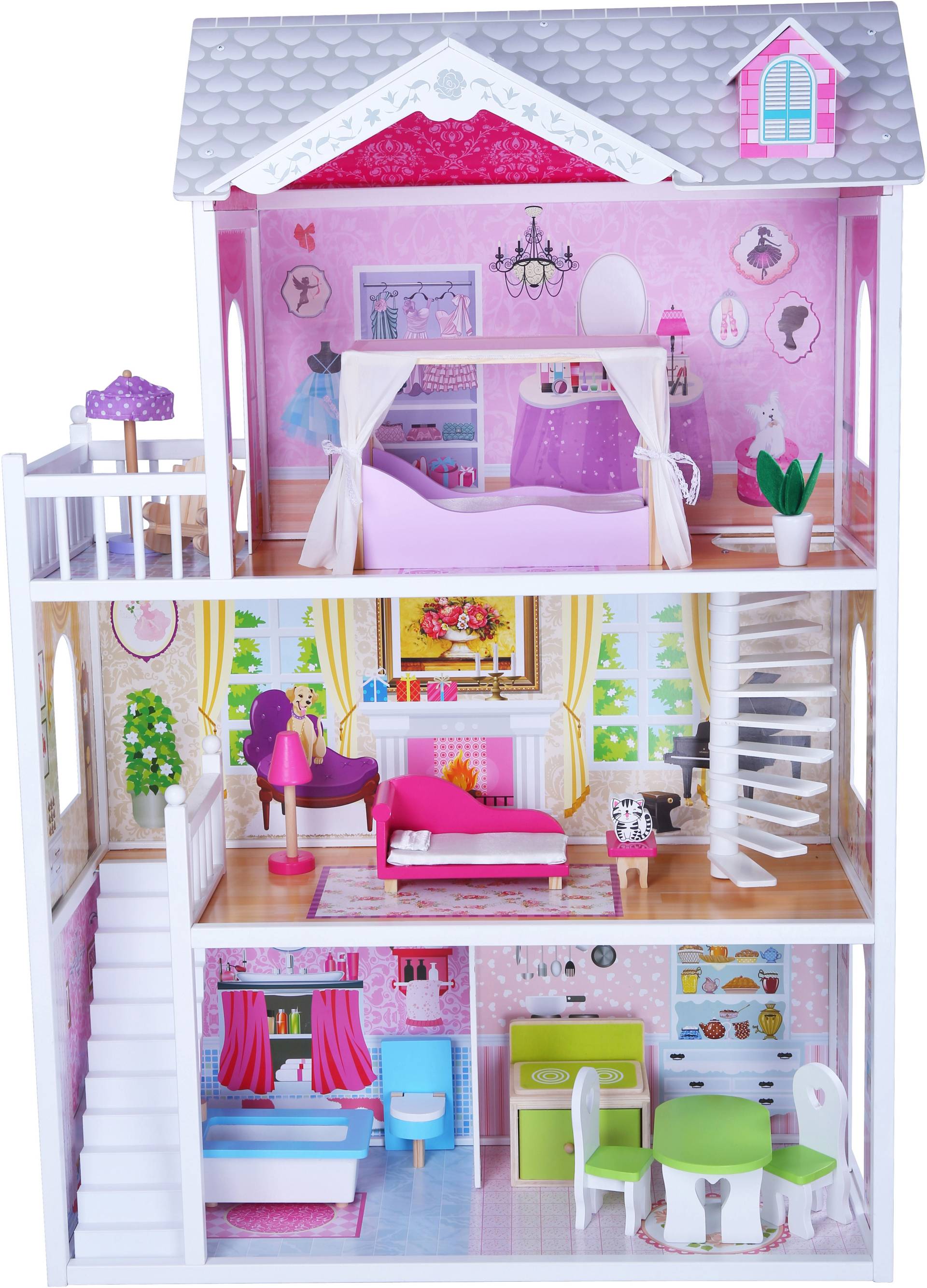 Edufun Arias Puppenhaus, Holz Edufun Arias Puppenhaus, Holz von EduFun