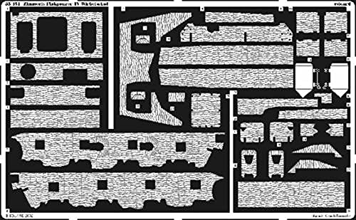 Eduard Accessories 35451 Modellbauzubehör Zimmerit Flakpanzer IV Wirbelwind für Tamiya Bausatz von Eduard Accessories